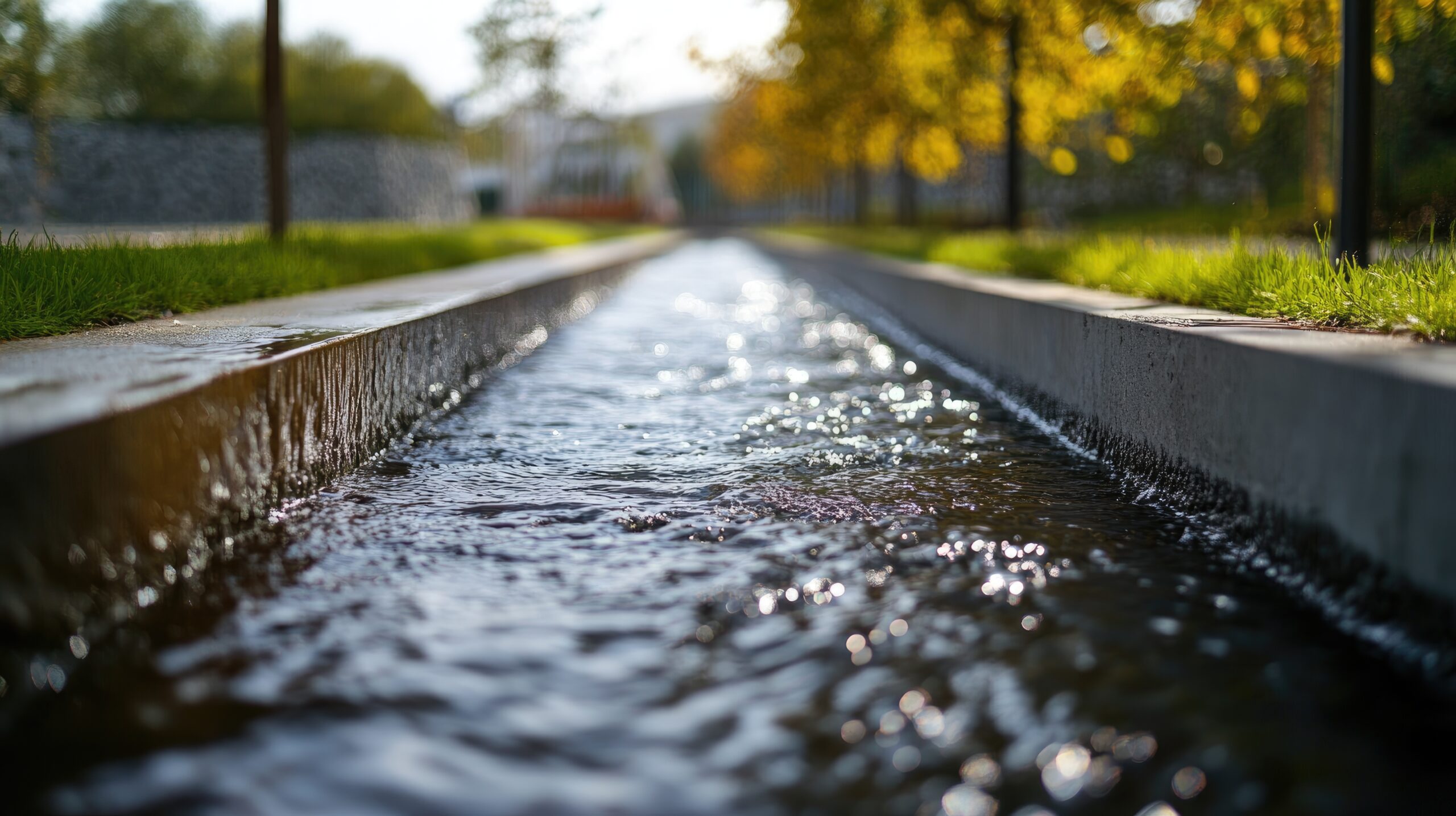 Estate management drainage system.
